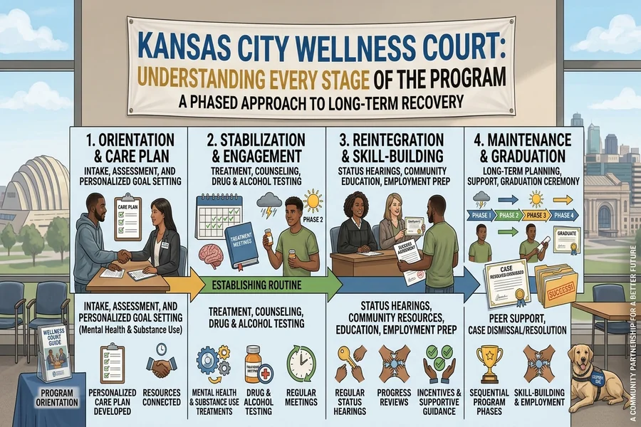 Kansas City Wellness Court Understanding Every Stage of the Program 