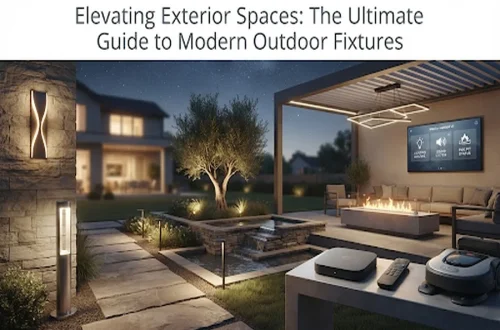 Elevating Exterior Spaces The Ultimate Guide to Modern Outdoor Fixtures